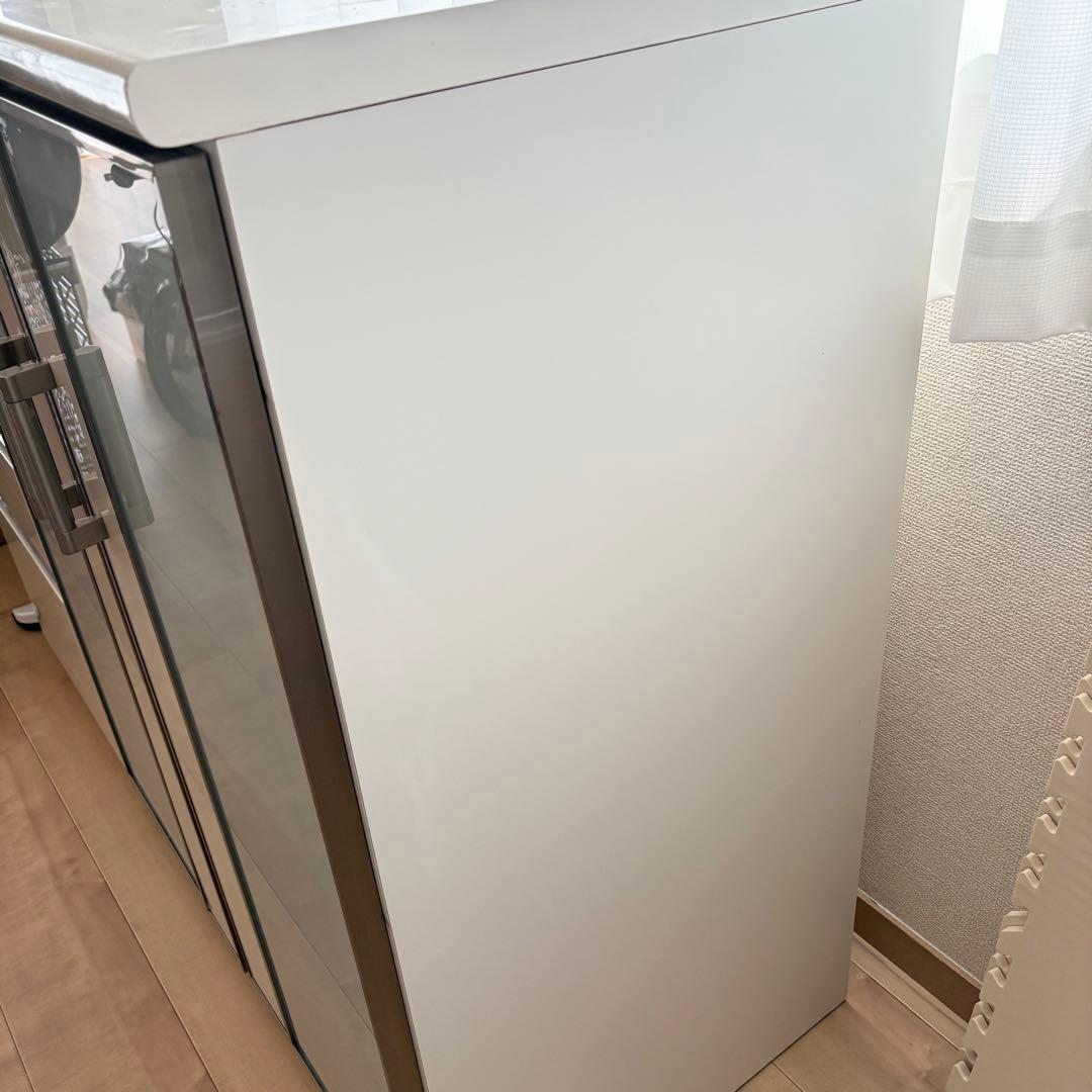 ニトリ キッチンカウンター Nポスティア 食器棚 ハイタイプ 白 120