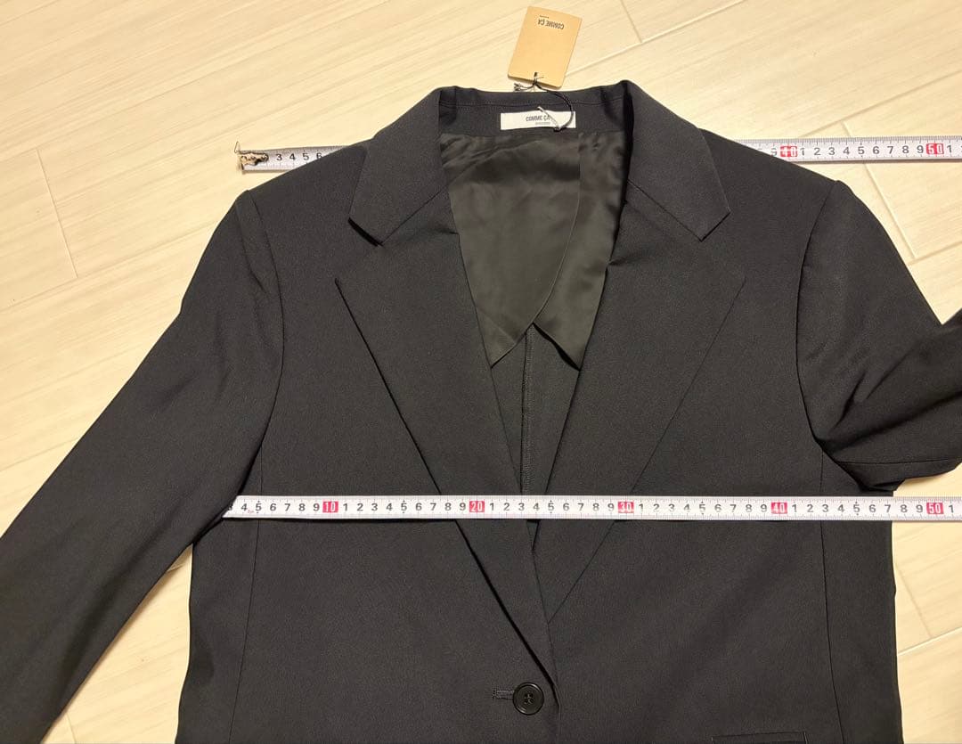 未使用 コムサ レディース セットアップスーツ ジャケット スカート 9号 38