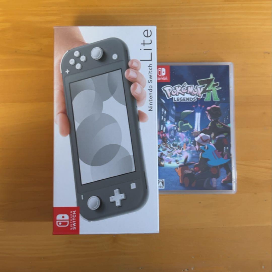 Nintendo Switch Liteグレー ポケモンレジェンズZA セット