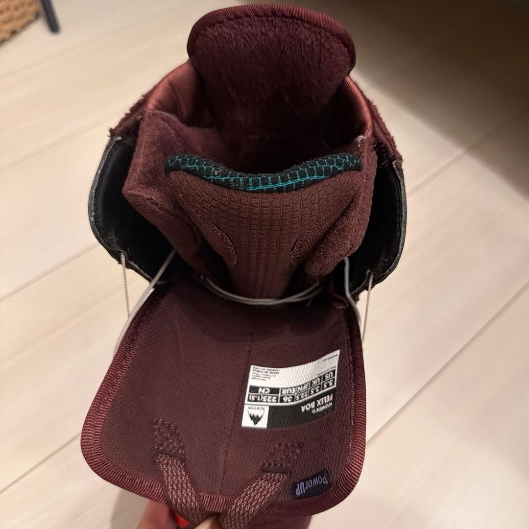 BURTON FelixBOA 5.51 スノーボードブーツワインレッド