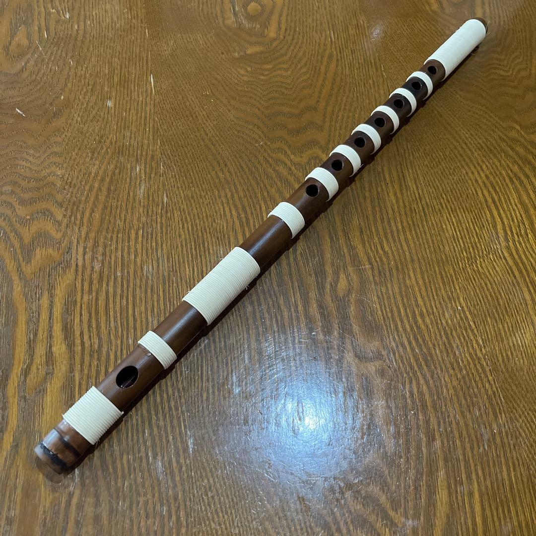 篠笛　燻竹　古典二本調子