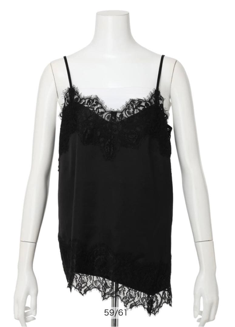 Arpege story レースサテンキャミ