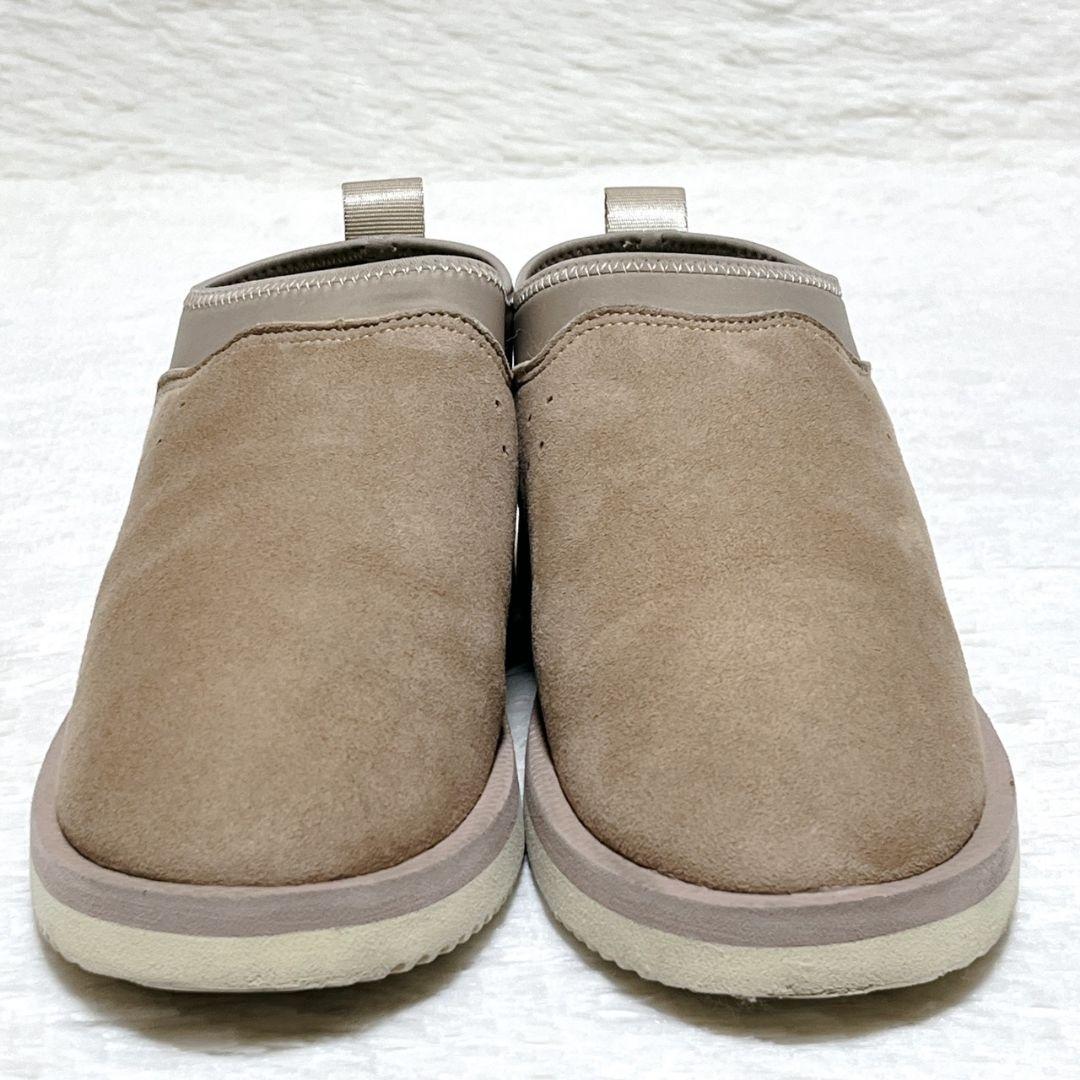 【極美品】 SUICOKE スイコック ムートン スリッポン ベージュ 23cm