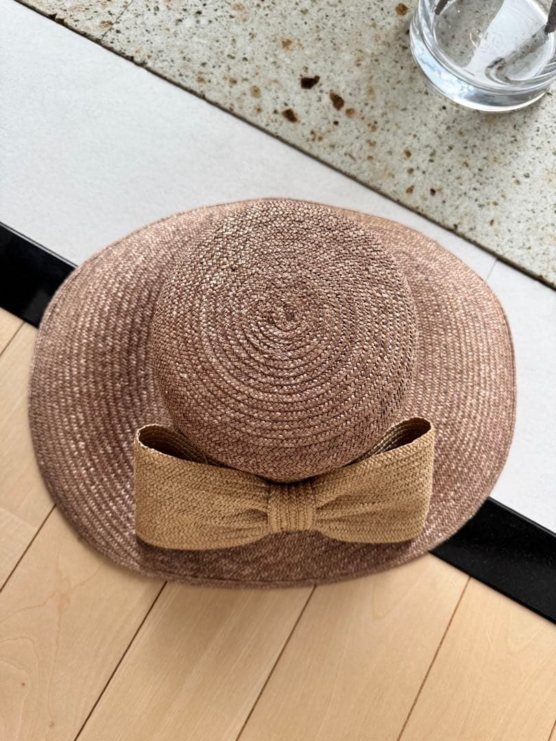 GREVI ストローハット 麦わら帽子 イタリア製