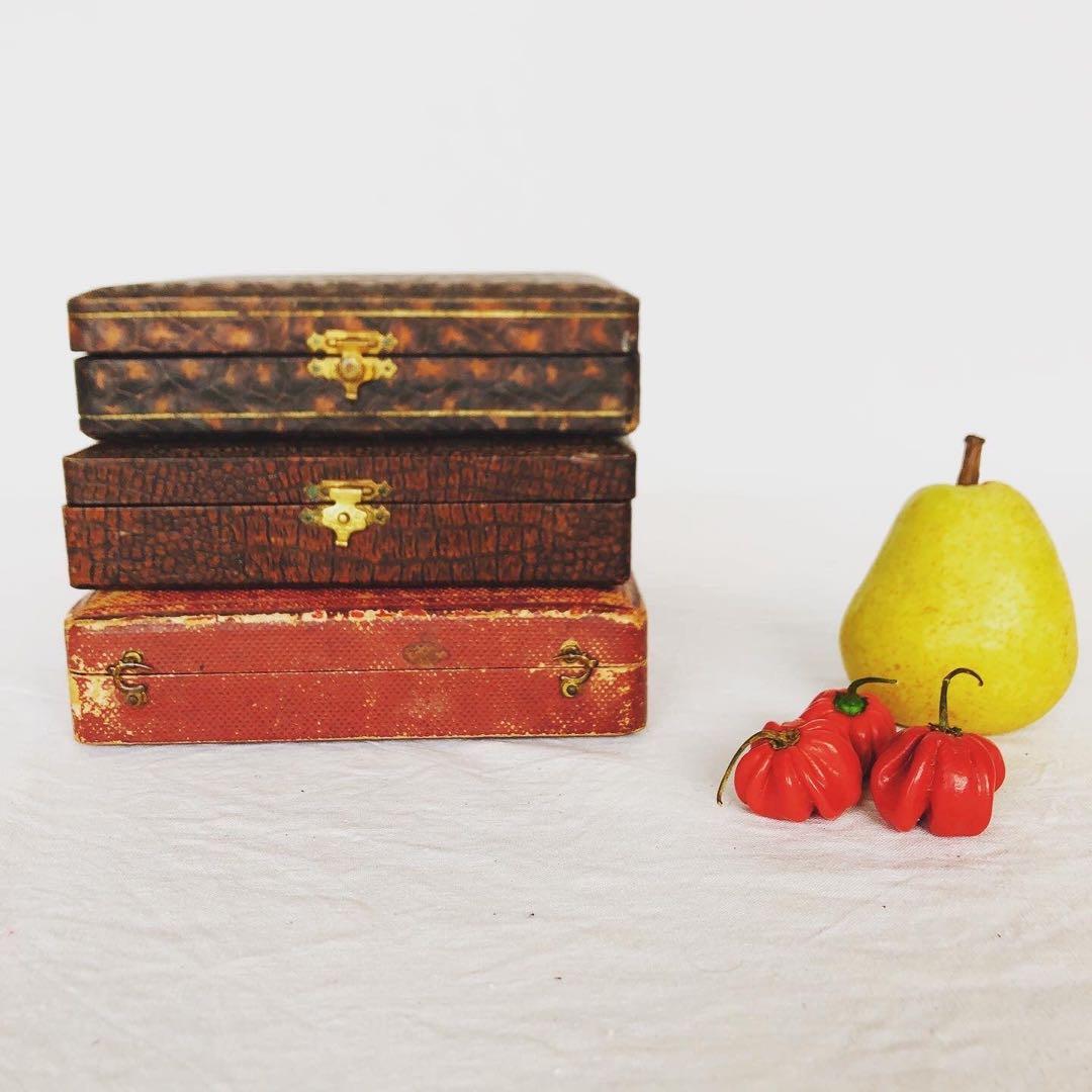 専用フランスアンティーク　箱付スプーン　12本セット　フランスアンティーク