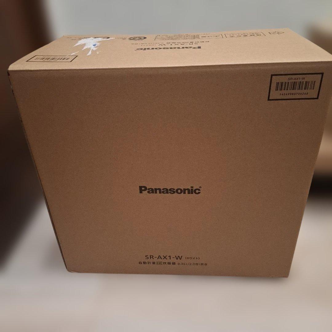 Panasonic 自動計量IH炊飯器 SR-AX1-W　全自動炊飯器