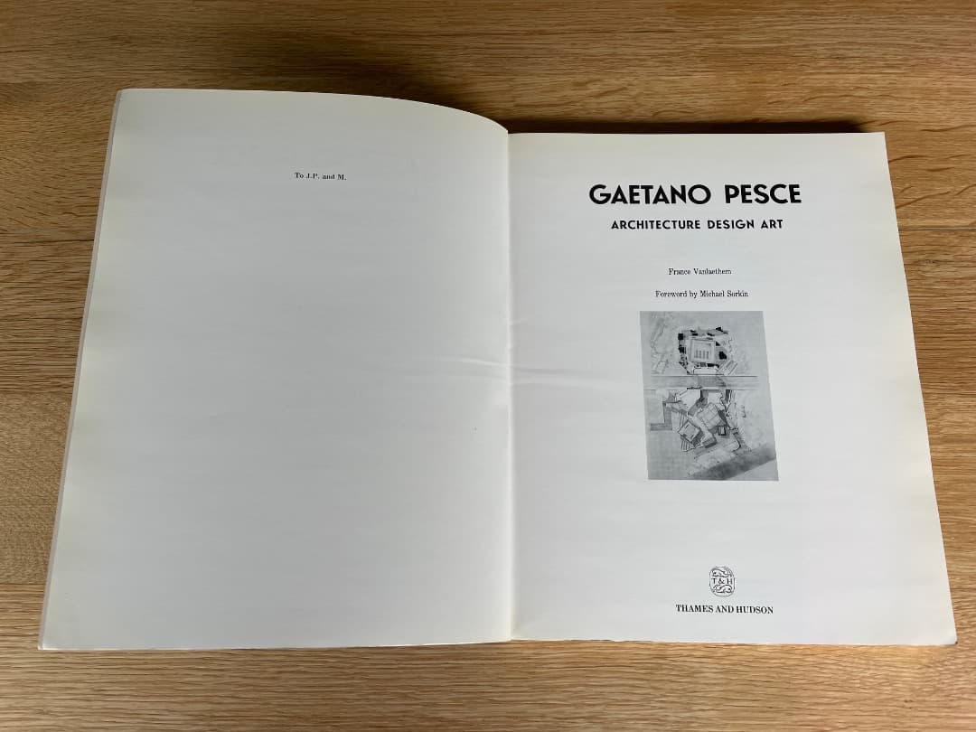 稀少本　GAETANO PESCE　ガエターノ・ペッシェ