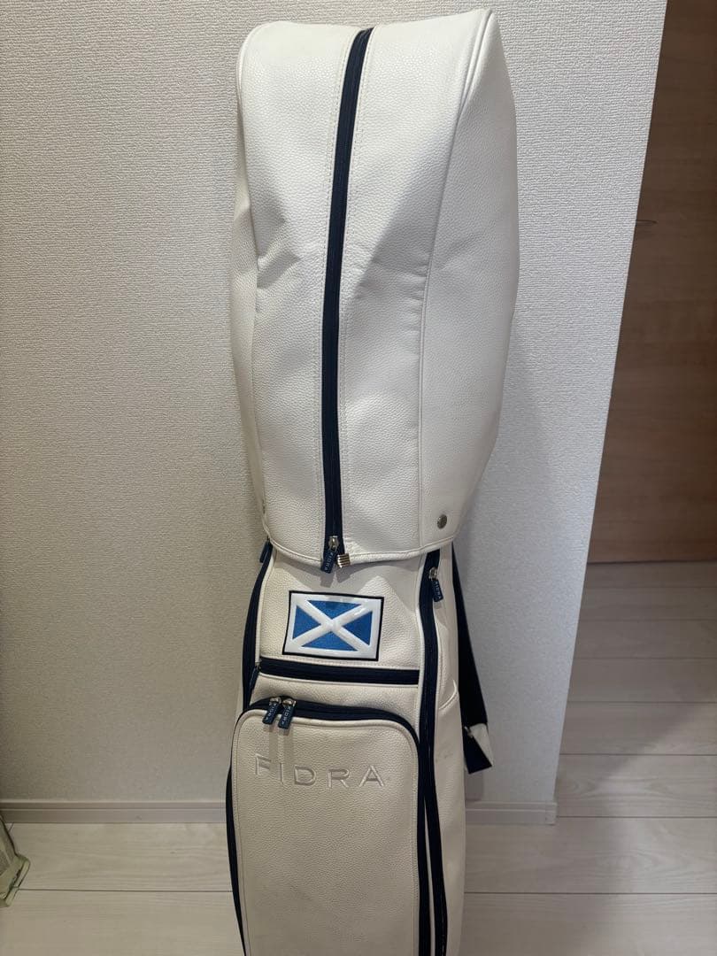 FIDRA ホワイト ゴルフバッグ