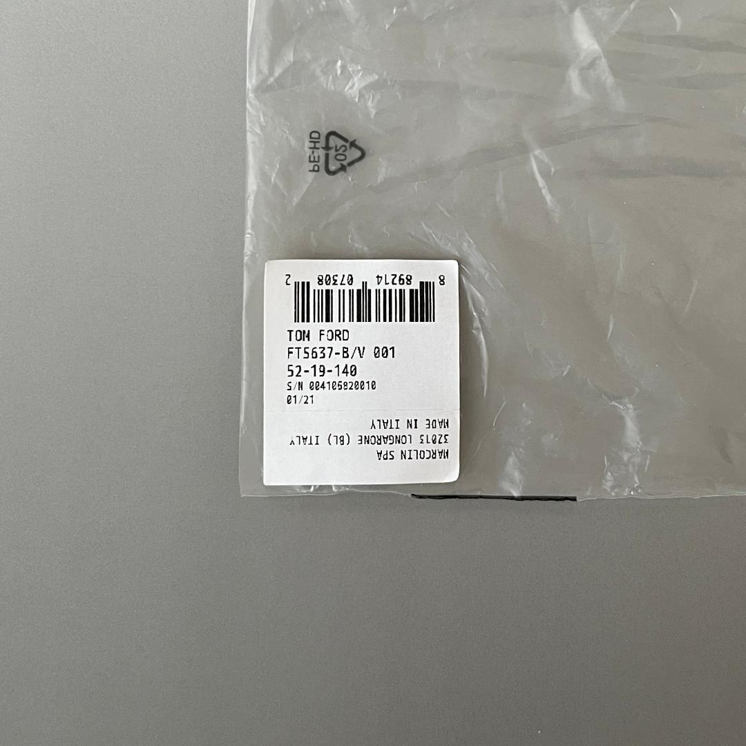 トムフォード メガネ スクエア ブラック ゴールド 黒 金 かわいい 男女兼用