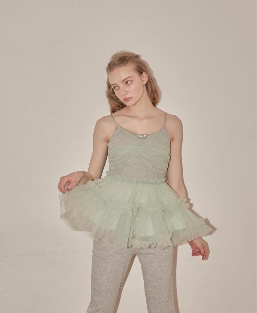 treat ürself fairy tulle peplum tops