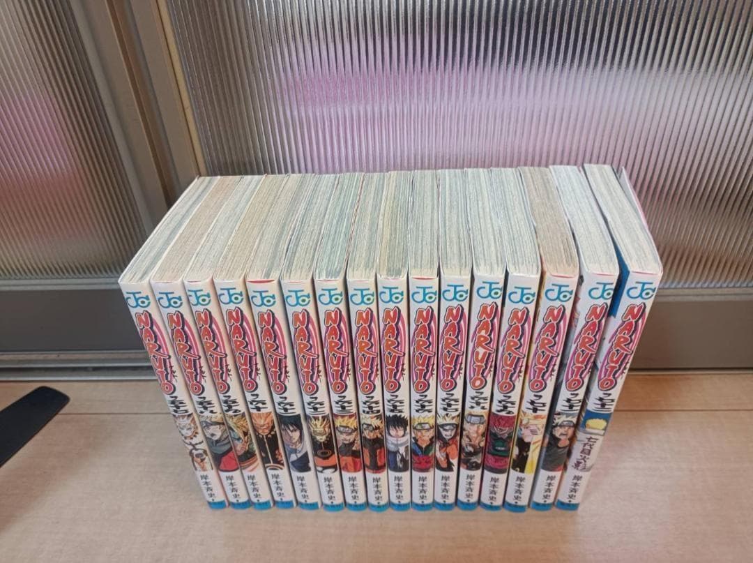 美品 初版 即納 NARUTO ナルト 全巻 全巻セット 関連本付き