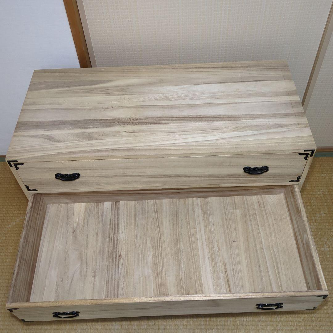 箪笥　三段　着物箪笥　着物タンス　洋服タンス　三段箪笥　桐箪笥　チェスト