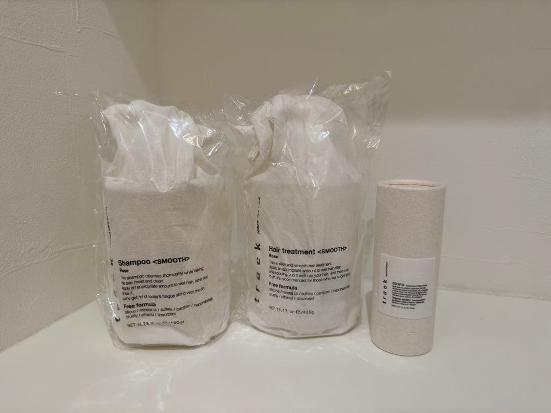 track シャンプー トリートメント　オイル　3点セット　新品未使用未開封