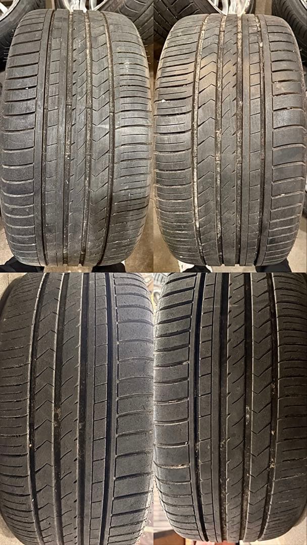 ☆希少☆廃盤カールソン21インチ☆タイヤ付☆pcd120☆9J10J 深リム