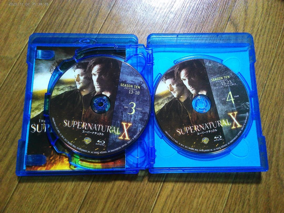 スーパーナチュラルDVDセット　シーズン1～シーズン12まで