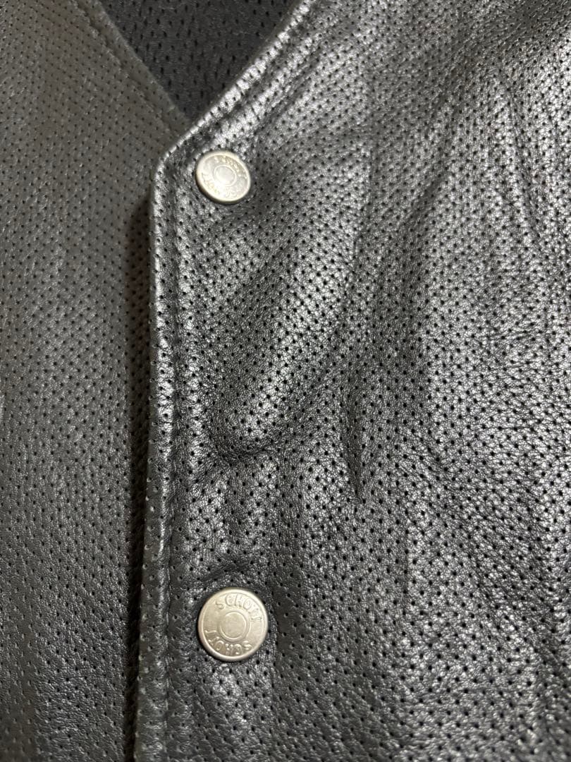 ショット　レザー ベスト