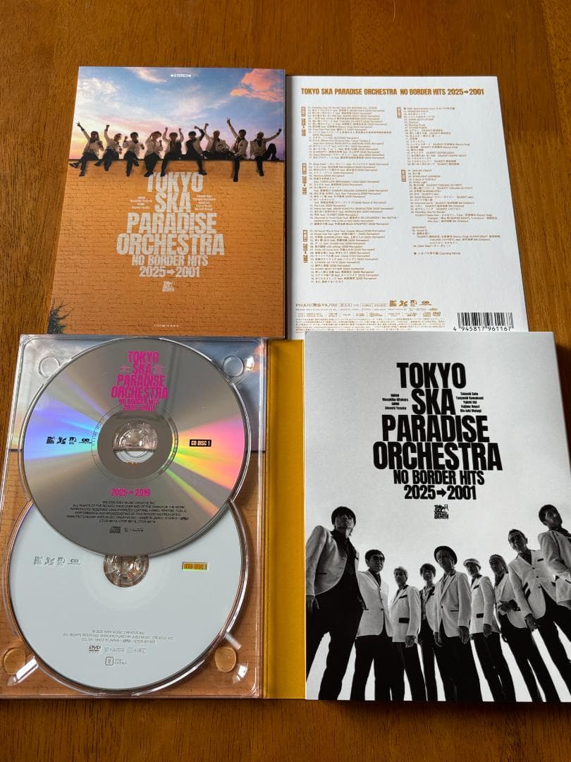 東京スカパラダイスオーケストラ NO BORDER HITS 2025→2001