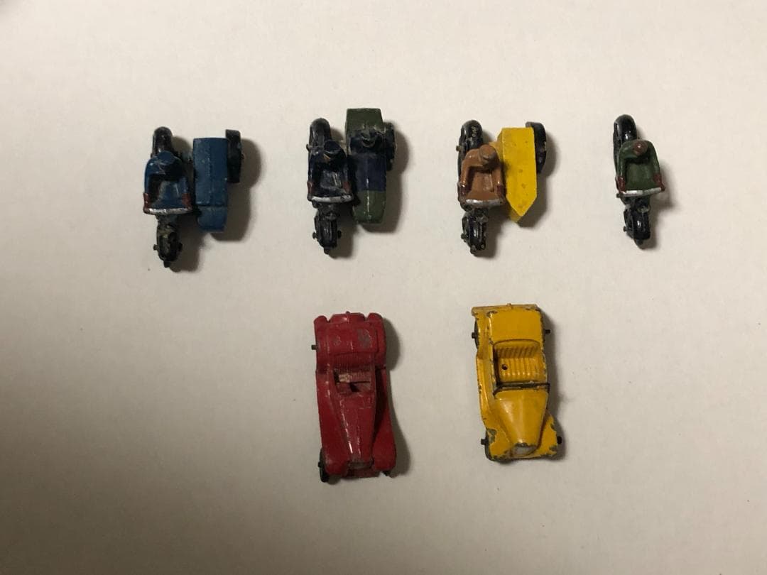 【激レア】英国製 DINKY TOYS 35シリーズ & サイドカー 6点