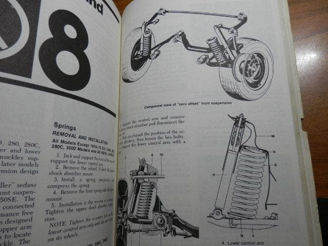 MERCEDES-BENZ　1974-79 　repair&tune-up