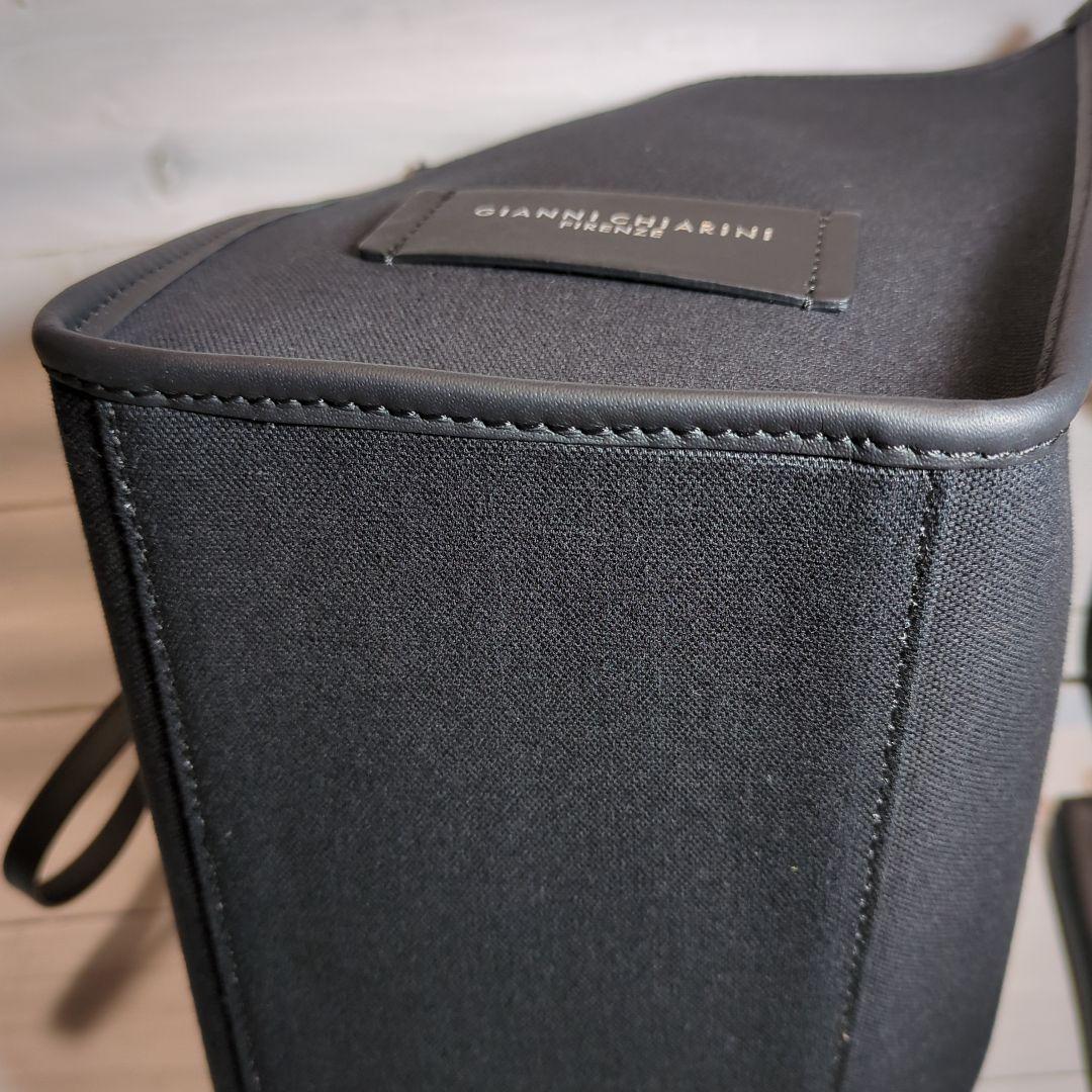 【極美品】ジャンニ キアリーニ マルッチェラ 黒 トートバッグ