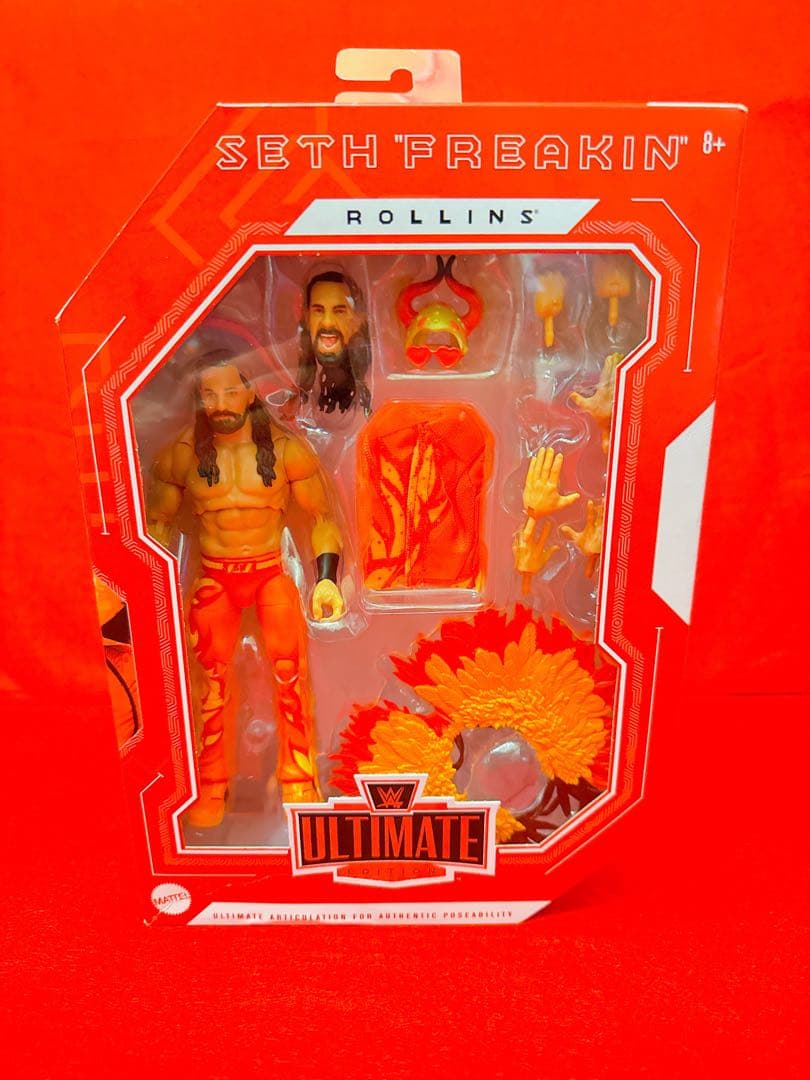 WWE セス・ロリンズ プロレス アルティメットエディション フィギュア