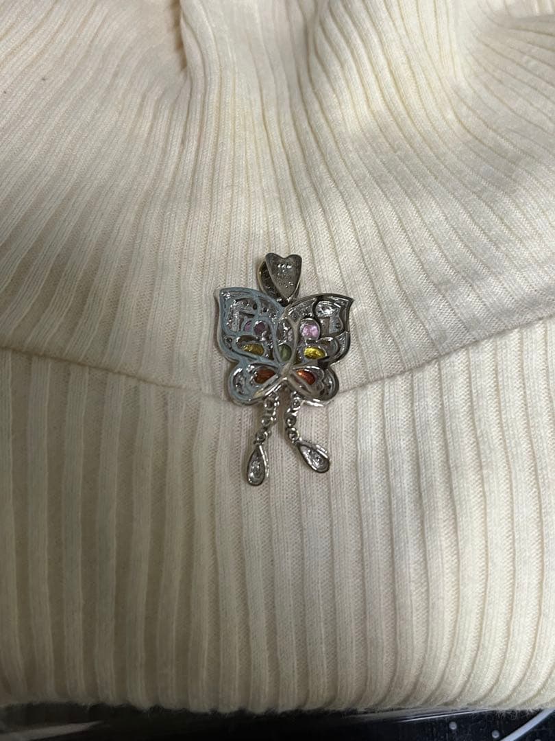 18K WG ペンダントトップ