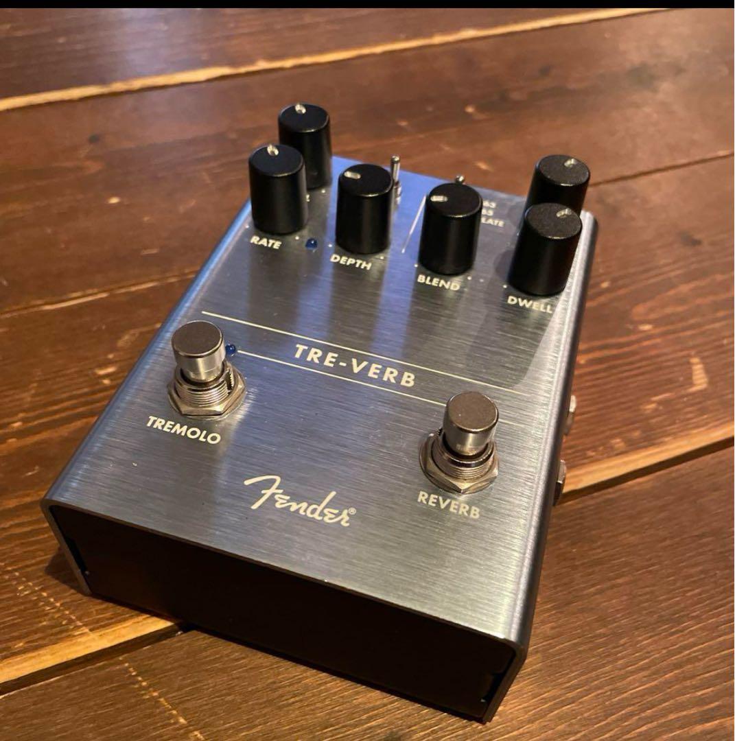 【美品】Fender tre-verb エフェクター
