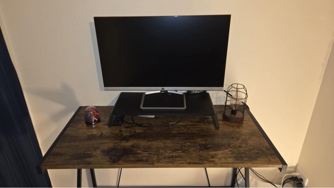 [美品] HP 薄型モニター シルバー