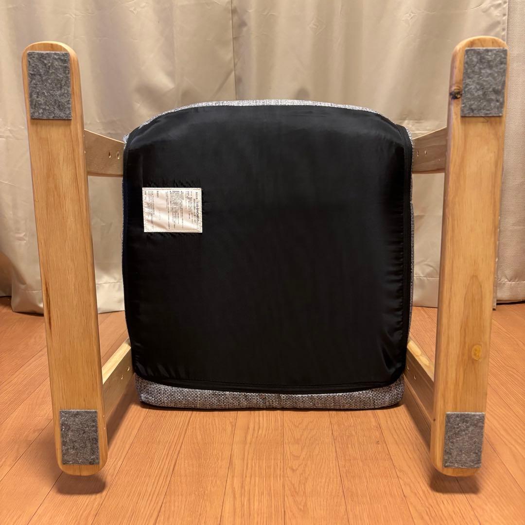 【美品】SANWADIRECT 高座椅子 背もたれの角度は8段階で調整 肘掛付き