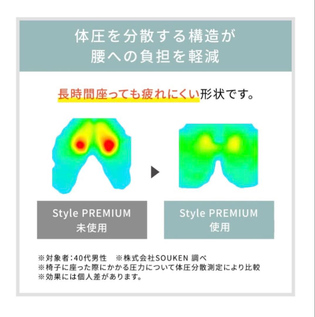 Style PREMIUM （スタイルプレミアム）骨盤矯正イス グレー
