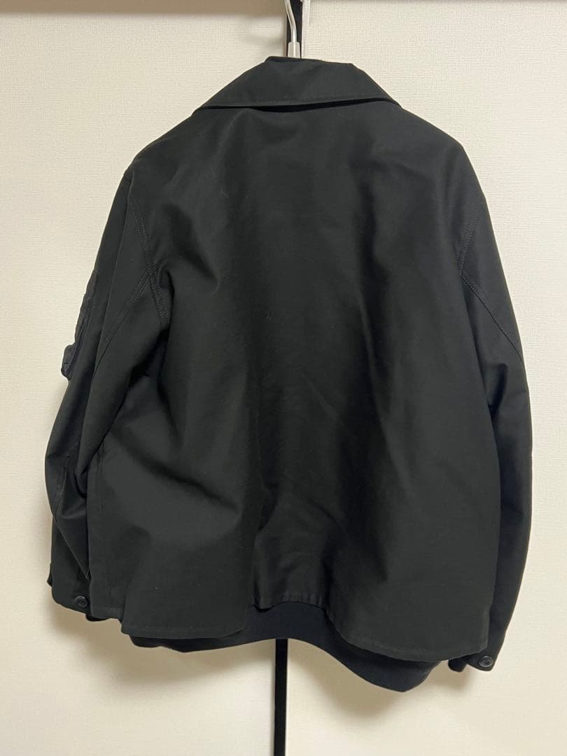 WTAPS×sacai Cotton Back Satin Jacket 02