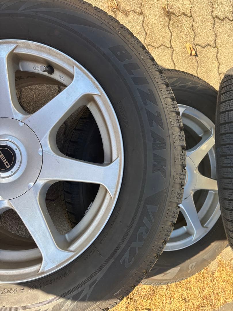 ブリザック VRX2 16インチ 215/60R16 冬タイヤ4本セット