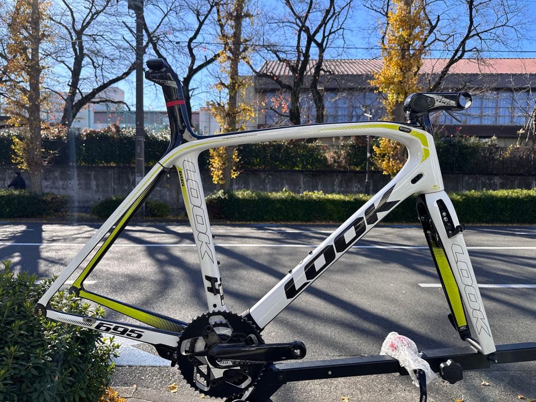 直取り18ok look695 Aerolight ルック フレームセット m