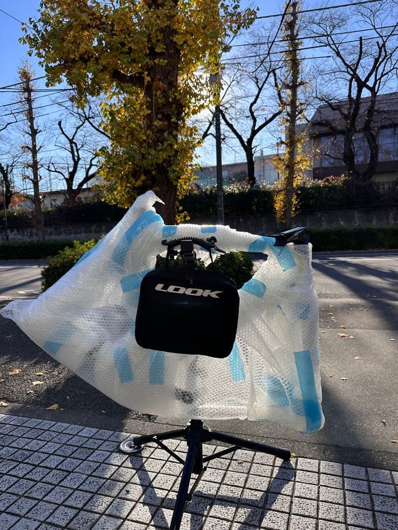 直取り18ok look695 Aerolight ルック フレームセット m