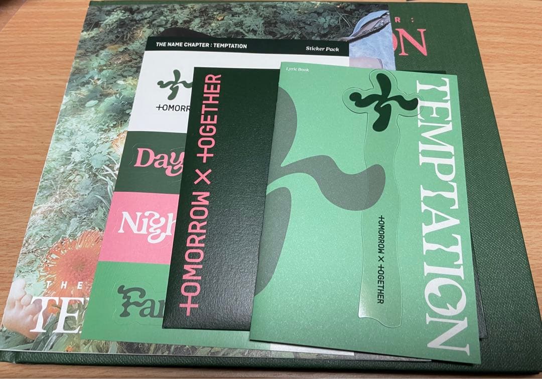 TXT TEMPTATION Daydream 4枚