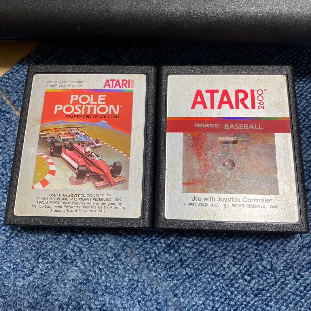 ATARI2800本体ソフトセットジャンク