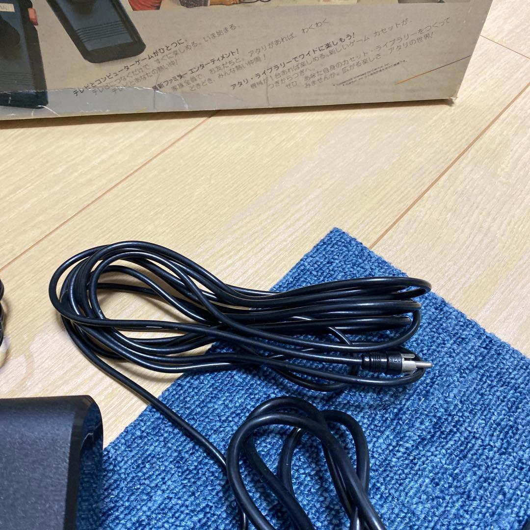 ATARI2800本体ソフトセットジャンク