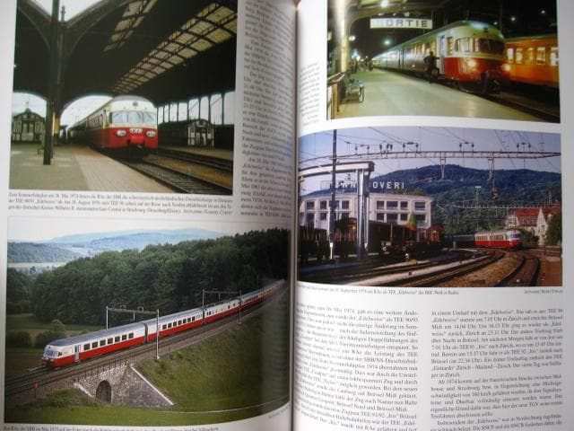 洋書 TEE-Zuege in der Schweiz / PeterGoette