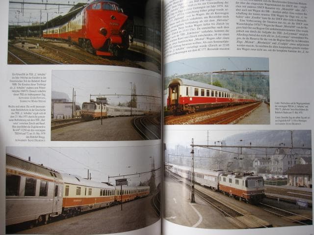 洋書 TEE-Zuege in der Schweiz / PeterGoette