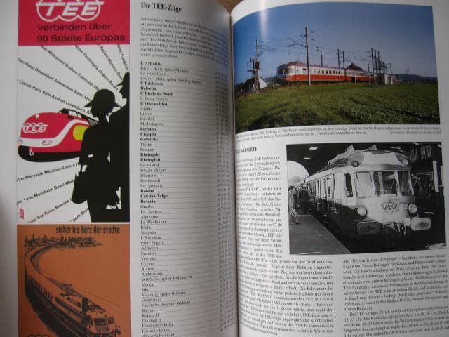 洋書 TEE-Zuege in der Schweiz / PeterGoette