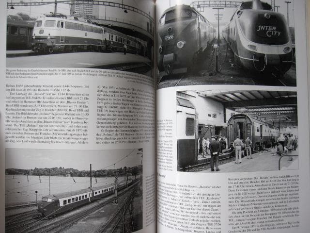 洋書 TEE-Zuege in der Schweiz / PeterGoette