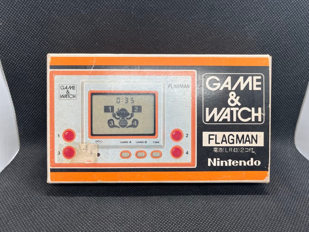 【新品未使用】ゲームウォッチ　フラッグマン　任天堂　レトロ