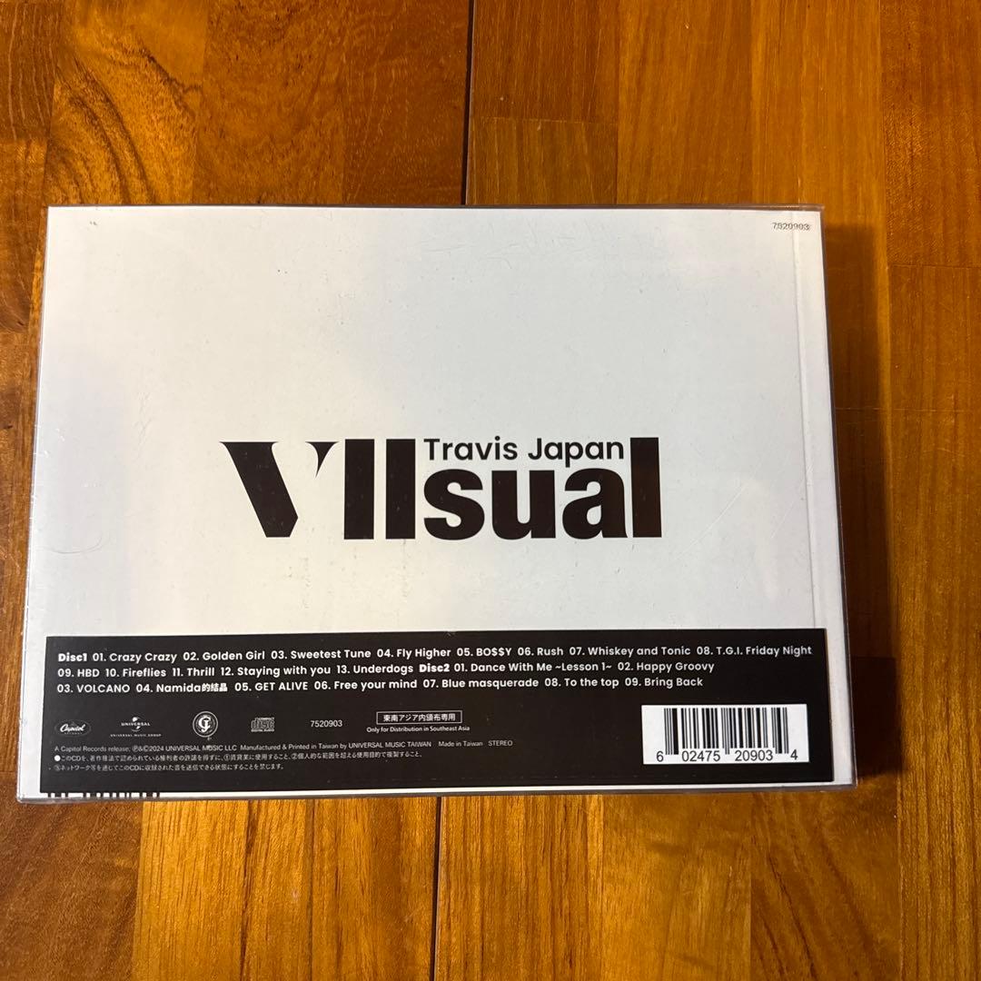 Travis Japan VIlsual 台湾盤+台湾限定トレカ トラジャ