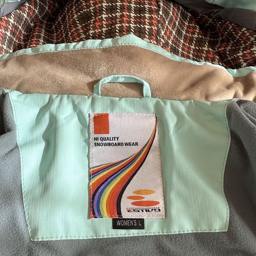 新品未使用　ESTIVOスキーウェア スノーボードウェア 上着 Lサイズ