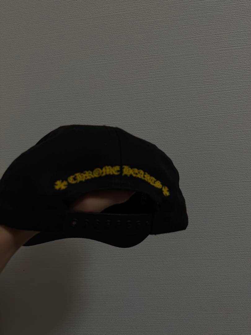 クロムハーツ キャップ黒金 完全正規品