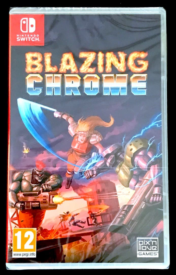 Blazing Chrome ブレイジングクローム switch