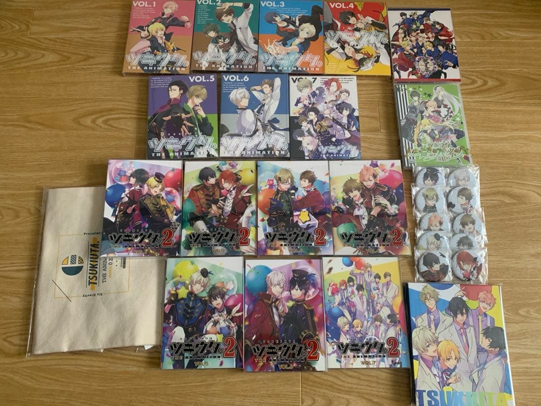 【値下げ】ツキウタ。関連DVD・Blu-rayまとめ売り