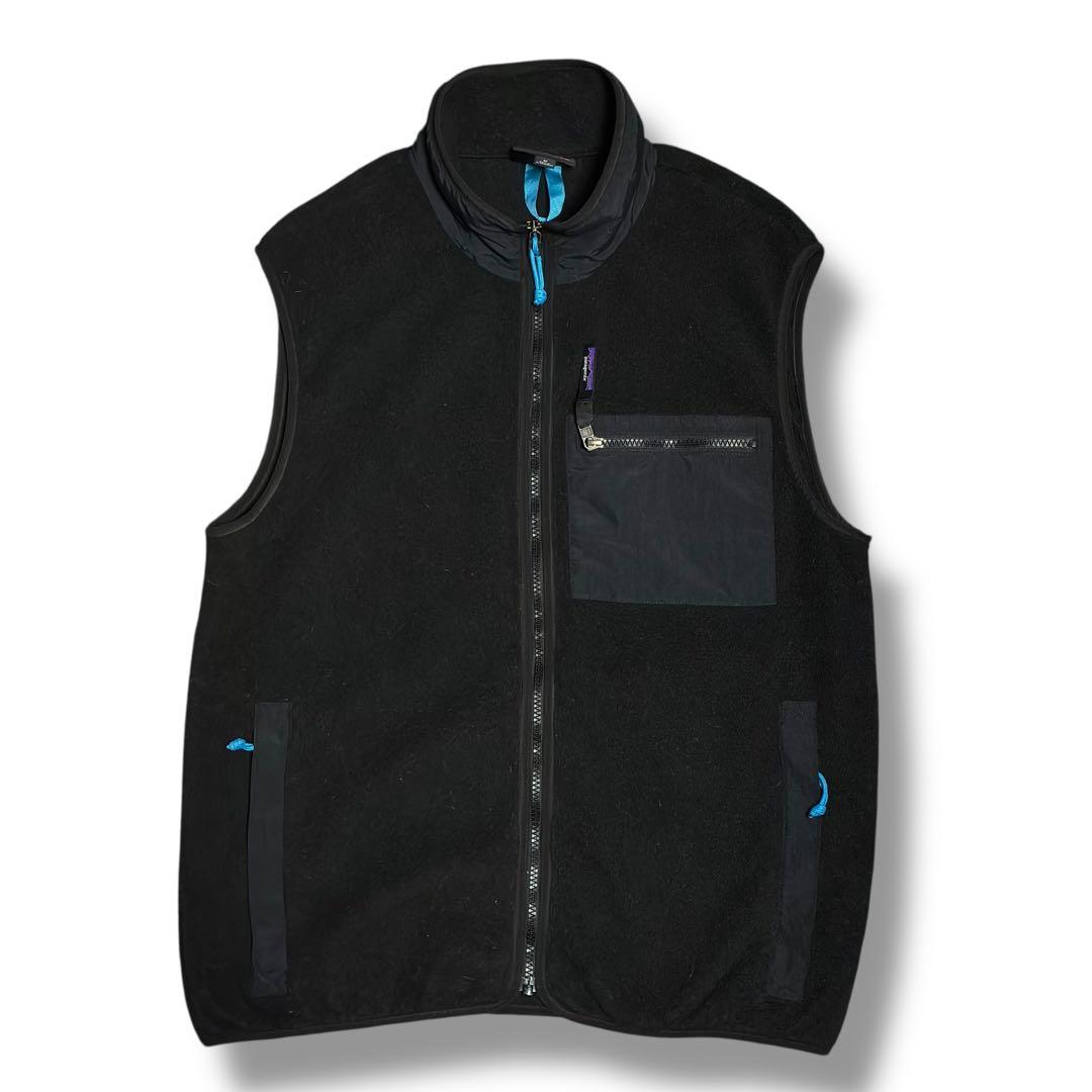［23aw］Patagonia“シンチラベスト“フリース パタゴニア ブラック