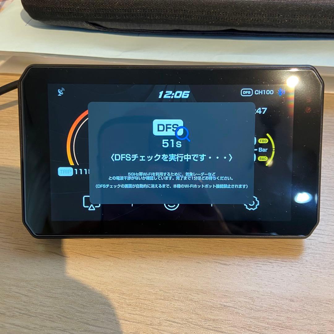 メーカー保証有 極美品 TANAX AIO-5 PLAY スマートライドモニター