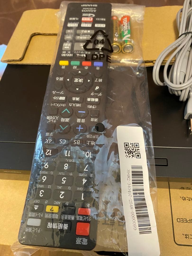 r*l様 4TB!! SHARP AQUOS 4Kブルーレイレコーダー 4B-C
